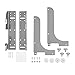 Rev-A-Shelf 5WB-DMKIT Door Mount Kit for Kitchen Cabinet Pull Out Wire Baskets