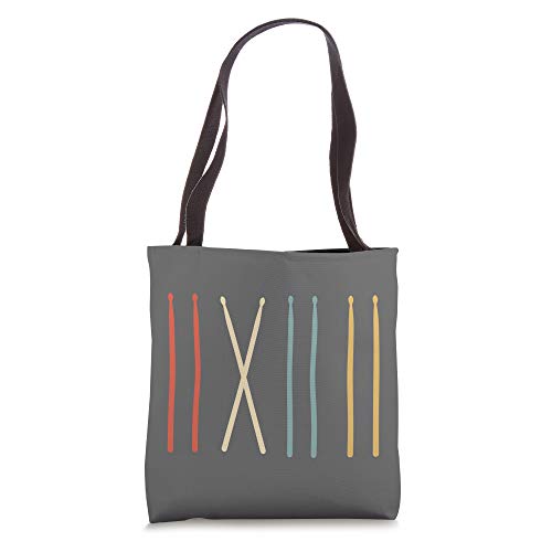 Bolsa Tote Vintage de Palillos para Batería miniatura 1