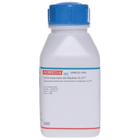 HiMedia GRM6352-100G EDTA Tetrasodium Salt Dihydrate, L.R., 100 g Cover