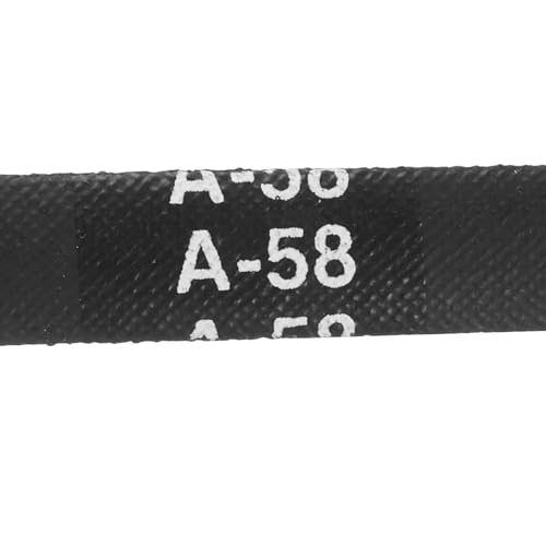 Image of uxcell 4pcs A58 or 4L600 Classic Wrapped Rubber V-Belt, 58 inch(1475mm) Inside Circumference, A Profile V Belt
