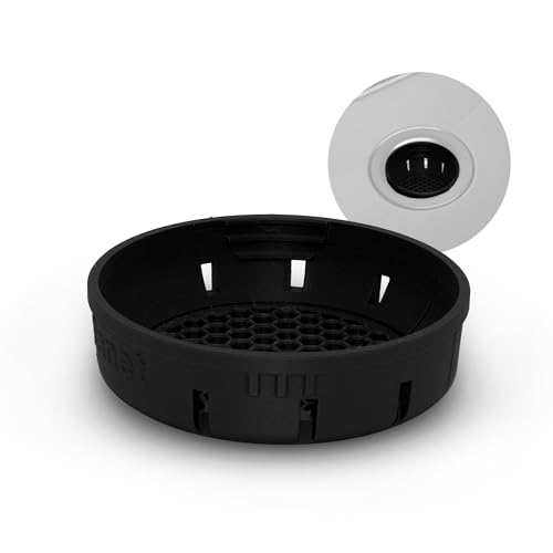 Colador Pop Up para Fregadero 2 en 1 Negro 22mm