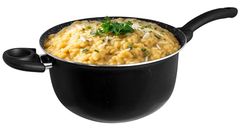 ADATTO ALL'INDUZIONE: Adatta a tutte le fonti di calore, inclusa induzione, per una versatilità garantita in cucina.