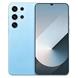 ExAchat I25 Ultra 5G Unlocked Phone, 128GB+4GB Smartphone, Cell Phone Android 15 with Built in Pen, 6800mAh Battery, 6.4' FHD+ Screen,108MP Camera/Dual SIM/Fingerprint Lock/Face (Blue)