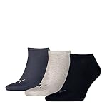 PUMA – PUMA Unisex Sneaker Trainer Plain Socks Socken (3er Pack), N