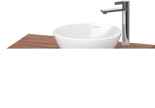 Duravit D-Neo, Mueble de baño de Pared, Ancho 800 x Fondo 480mm, 1 Compartimento Abierto en el Lado Izquierdo, DE49380, Color: Nogal Natural Decorado