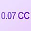 0.07CC- Purple Card 0.07CC- Purple Card