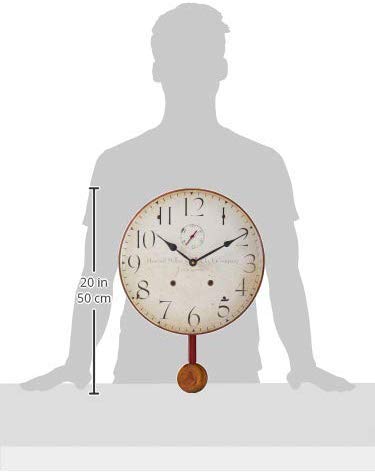 Howard Miller Original Ii Wall Clock 620-313 – Antique & Round With Quartz Movement #TOP2