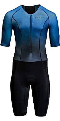 2023 Huub Mens Commit Long Course Wetsuit COMLCSBN - - Black/Navy Huub Mens Wetsuit Size - M - Huub Mens Size - M