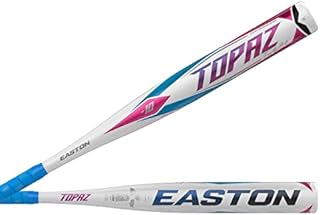 Easton Topaz -10 Youth Fastpitch Softball Bat, 28/18, Approved for All Fields, FP22TPZ