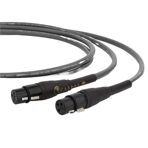 Câble audio XLR vers XLR 0,3m monofilaire cuivre OCC pour système HiFi