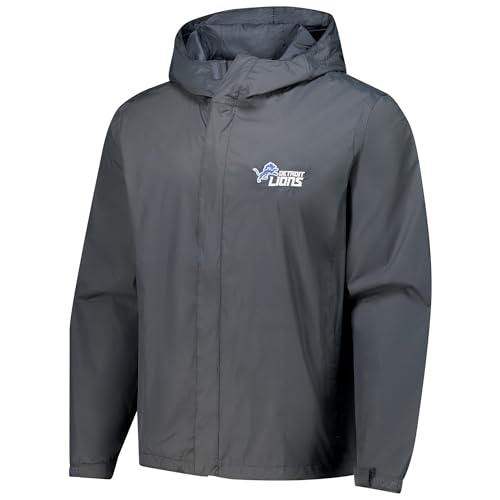 Image of Dunbrooke Men's NFL Tropic Waterproof Packable Full-Zip Hoodie Jacket