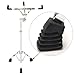 TUOREN 3/Pack Drum kit Rubber Feet Rack Stand Rubber Feet Drum Leg Protectors for Percussion Parts (Large - A)