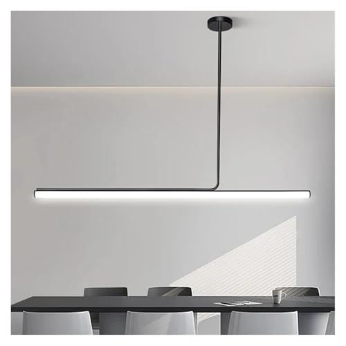 �_�C�j���O LED �y���_���g���C�g ���� �z�[���f�R���[�V���� �L�b�`���e�[�u�� ���_�� �V��V�����f���A �N���G�C�e�B�u �~�j�}���Y�� �����v(RC Dimmable,Black L80CM)