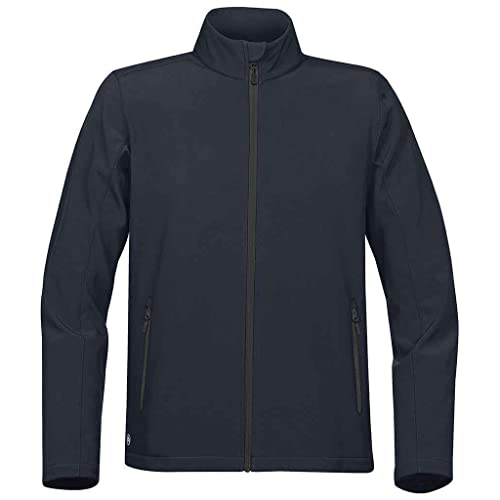 Image of Stormtech Mens Orbiter Soft Shell Jacket (S) (Navy/Carbon)