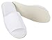 Moon-Superior 10 Paar Frottierslipper Hotelslipper Frottee Slipper offen weiß 4mm Eva Gummi Sohle