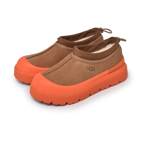 [アグ] タスマン ウェザー ハイブリッド 1144096 レインシューズ メンズ US10.0(28cm) 02.チェストナット×オレンジ [並行輸入品]