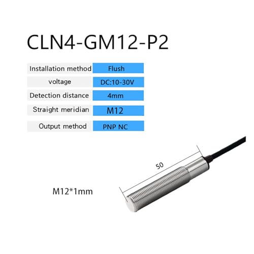 Capteur de proximité M12 évite usure mécanique interrupteur capacitif IP65 - 3