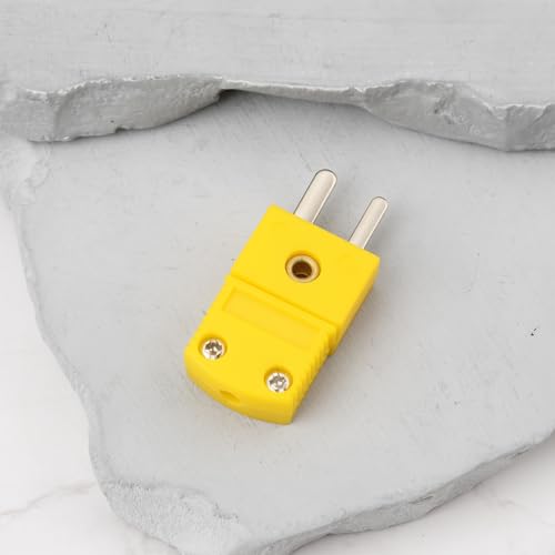 ECSiNG 4 Stück K-Typ Thermoelement-Stecker für Temperaturmesssonden Zur Verwendung mit Industriellen Sensoren