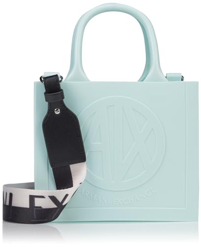 Image of Armani Exchange Women's Bubble Bag, Acqua, One Size