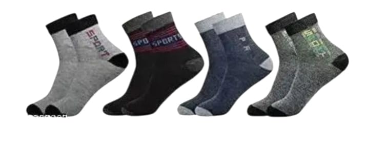 Men's Cotton Sports Ankle Socks, Casual Wear, Pack of 2, Multicolour-image-21