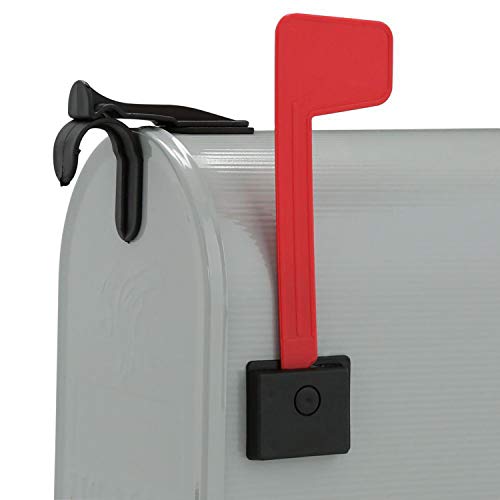 Medium Gray Rural Box Mail Storage Galvanized Steel Post-Mount Mailbox, 7.01in. W x 9.45in. H x 20.28in. L - Mailboxes for Outside - Metal Mailboxes for Outside