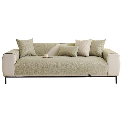 Funda de sofá antideslizante protector universal lavable antiarañazos de tela gris 8