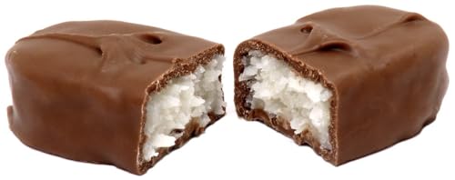 Image of Bountys Miniature Chocolate Coconut Candy Bar, White and Blue Package 220g (From Netherlands)