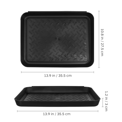 Tapis de chaussures multifonction étanche à bords surélevés - 7