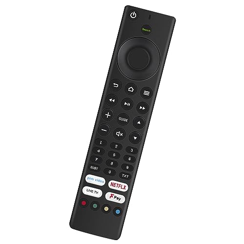VINABTY Replaced IR Remote RM-C3255 Fit for JVC TV Edition Smart 4K Ultra HD LED TV LT-55CF820 LT-50CF820 LT-65CF810, No Voice Func