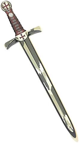 Liontouch Maltese Knight Sword | Medieval Pretend Play Foam Toy for Children with Classic Red Cross Theme | Safe Weapons & Battle Armor for Kid’s Dress Up & Costumes