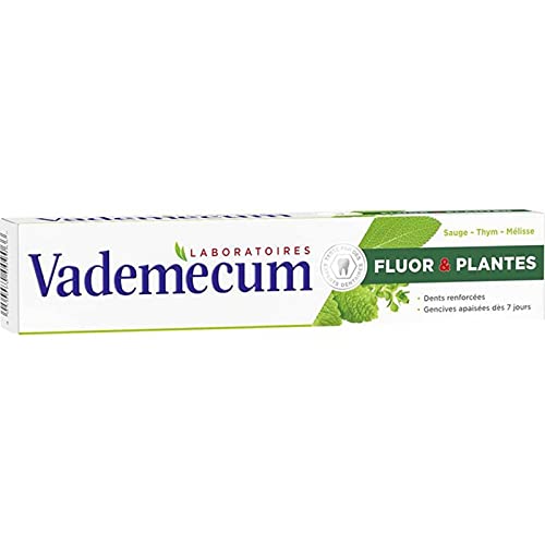 VademecumFluorescent and Plant Toothpaste Sage Thyme 75ml (Pack of 4)
