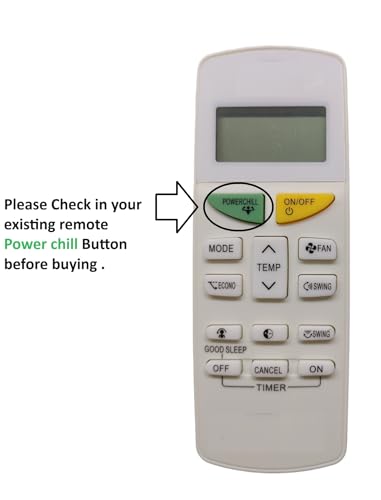 Image of AMAZOR Ac Remote- Model 202 A Compatible with Daikin Ac Remote Original | Suitable for 1 | 1.2 | 1.3 | 1.5 | 1.8 | 2 | 2.2 | 2.5 | 3 Ton Split and Window Air Conditioner