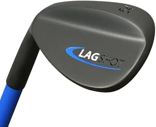 Lag Shot Wedge Golf Swing Trainer for Men – Improve Short Game Accuracy, Distance Control & Feel | Build Tempo, Lag & Consistent Contact | Master Chipping & Pitching with PGA-Backed Training Aid