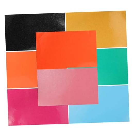 TEHAUX 8 Hojas De Cuero De Gelatina Gelatina De Cuero Falso Gelatina Bolsa De Materiales Pendiente De Materiales Cuero Artificial Pendiente De Materiales Tela De Tapicería De Muebles A