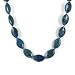 Produktbild AqBeadsUk Classic Semi-Precious Gemstone 15x25mm Lapis Lazuli Oval Beads 17 inch Luxury Hand-Knotted Women's Necklace