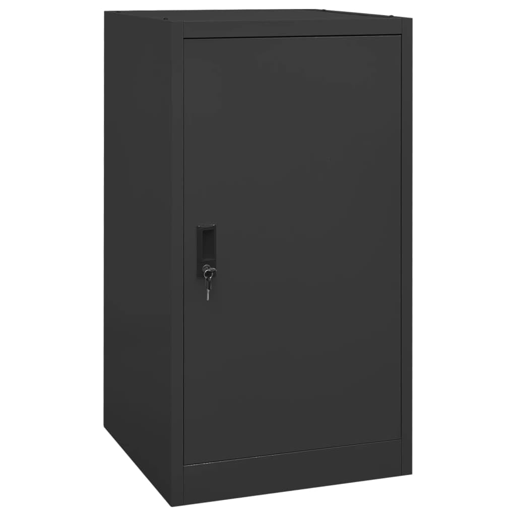 Armario para sillas de Montar Acero Gris Antracita 53x53x105 cm,Accesorios para sillas de Montar,Soportes para sillas de Montar,21.66kg-339606