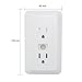 Spy Camera Outlet Fuvision Motion Activated Hidden Camera with 1080P FHD Pinhole Camera 15 Days Battery Life and 16GB Memory Loop Recording DVR Perfect for Home Security and Surveillance(Decoy Outlet)