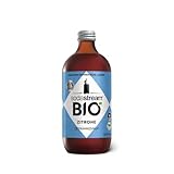 SodaStream BIO-Sirup Zitrone, 1x Flasche ergibt 3,5 Liter Fertiggetränk, Sekundenschnell zubereitet und immer frisch, 500 ml