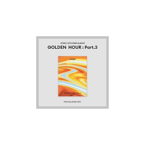 A'TEEZ GOLDEN HOUR : Part.3 POCA Version with Tracking Sealed ATZ (Random Version)