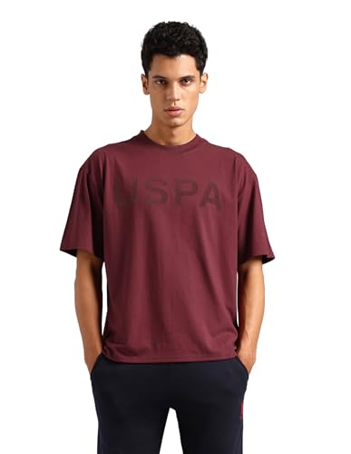 Image of U.S. Polo ASSN. Mens OEE09 Brand Printed Comfort Fit Lounge T-Shirt