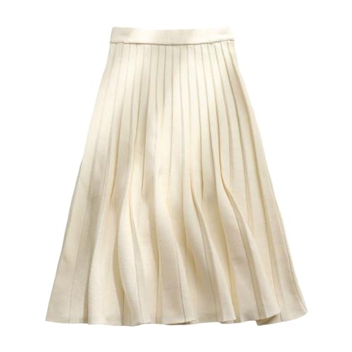Robe tricotée femme couleur unie longue avec jupe asymétrique à lacet
