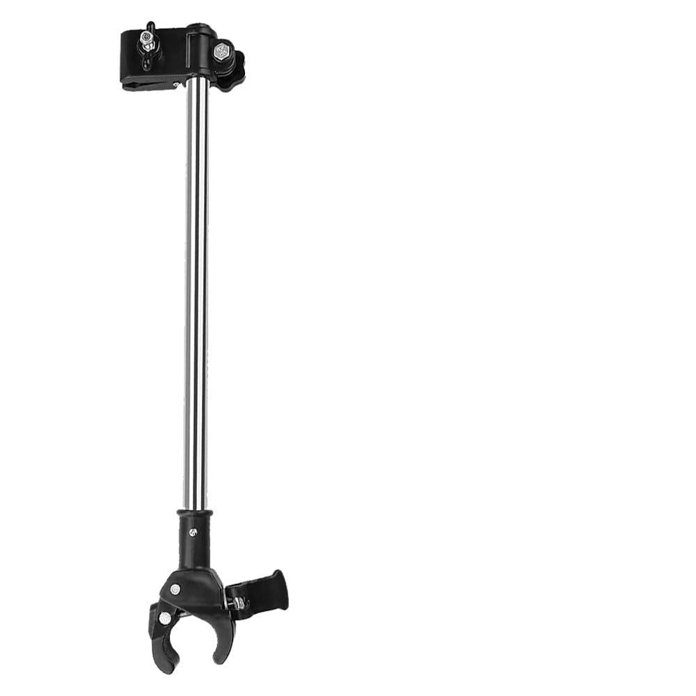 Yobee Adjustable Umbrella Mount Holder No Tooling Needed, Fits Umbrellas 0.25-0.67 Inch, Attaches to Wheelchairs, Walkers, Rollators, Bikes, Prams, Strollers, ABS Plastic + Stainless Steel Frame