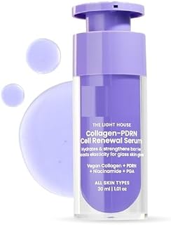 Collagen-PDRN Cell Renewal Serum | Collagen + PDRN + Niacinamide + Polyglutamic Acid | Boosts Cell Renewal, Firms & Plumps Skin, Deeply Hydrates & Strengthens Barrier for Smooth, Glass-Skin Glow