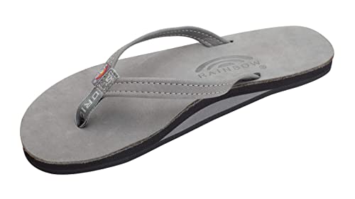 Image of Rainbow Sandals Women's Single Layer Leather Sandal Narrow Strap