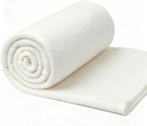 Natural Cotton Batting for Quilting & Crafts - 40