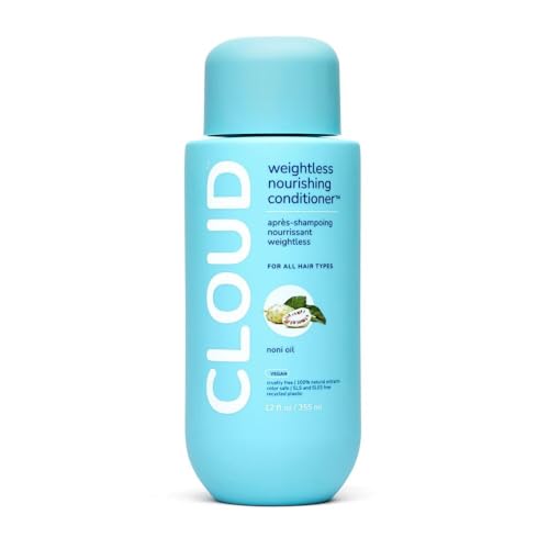 Cloud Weightless Nourishing Conditioner — Lightweight Hydrating Conditioner for Dry, Damaged & Color-Treated Hair — Soft Shine & Smoothness Without Heavy Build Up — 12 oz