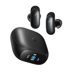 Soundcore Liberty 5 Pro,Guinness World Records-Certified Call Quality,Anker Thus™ AI Chip,Active Noise Cancelling Wireless Earbuds,Crystal-Clear Calls for Commute,Noisy Environments