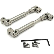 For WLtoys 104006 104010 104020 104026 Metal Front And Rear Drive Shafts Rc Crawler Car Truck Accessories Upgrades And Replacements RC Car Upgrade Part