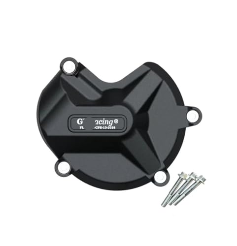 Carter de stator gauche aspect carbone pour moto BMW S1000R 2009-2016