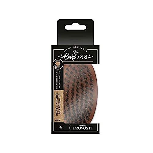 ESPRIT GENTLEMANN THE BARB XPERT Brosse à Barbe Démêlage en Douceur 100% Poils de Sanglier